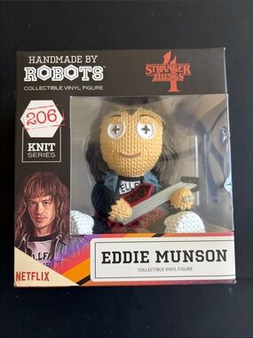 Handmade by Robots Stranger Things Eddie Munson #206 Vinyl Figure NIB